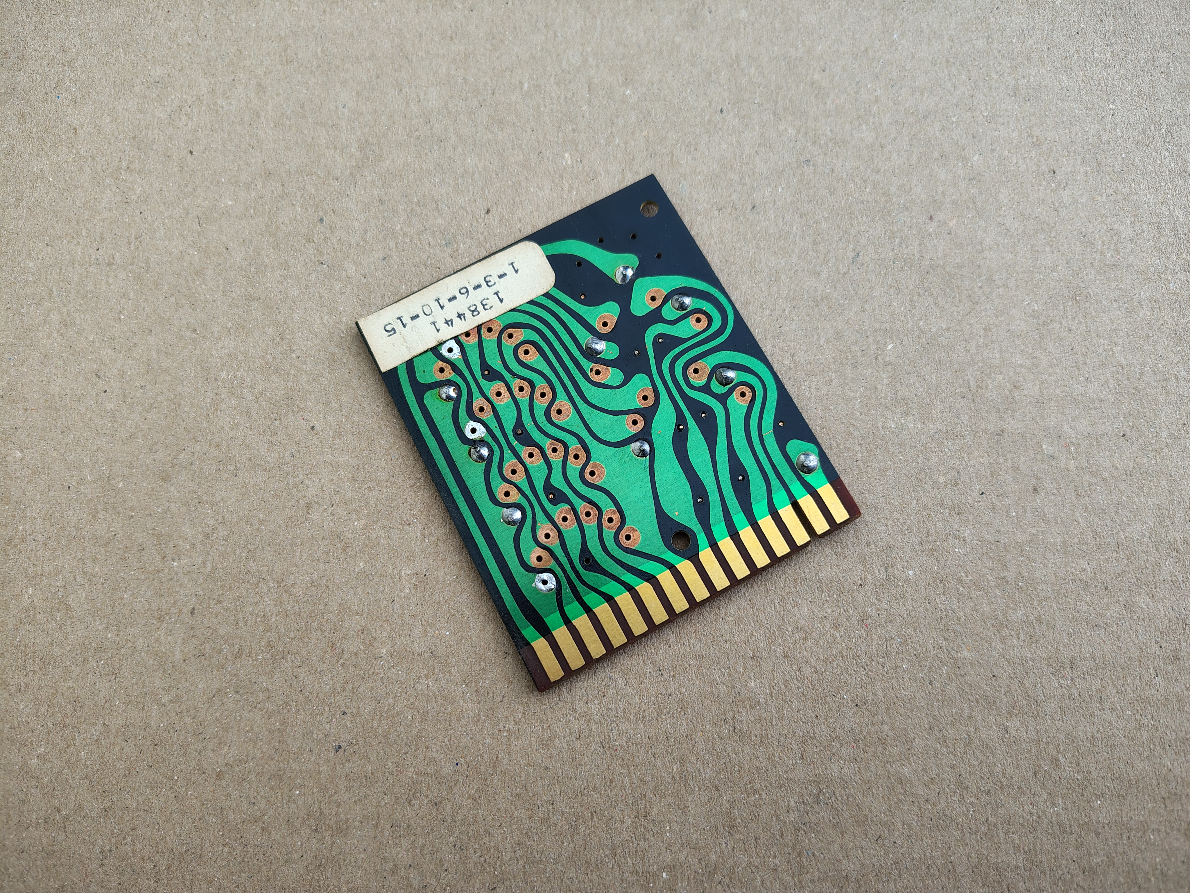 Selection Program Card (Wurlitzer Div)