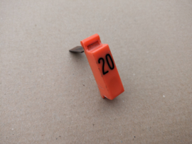 Push Button "20"  (Rock-ola Tempo 1/ 1468)