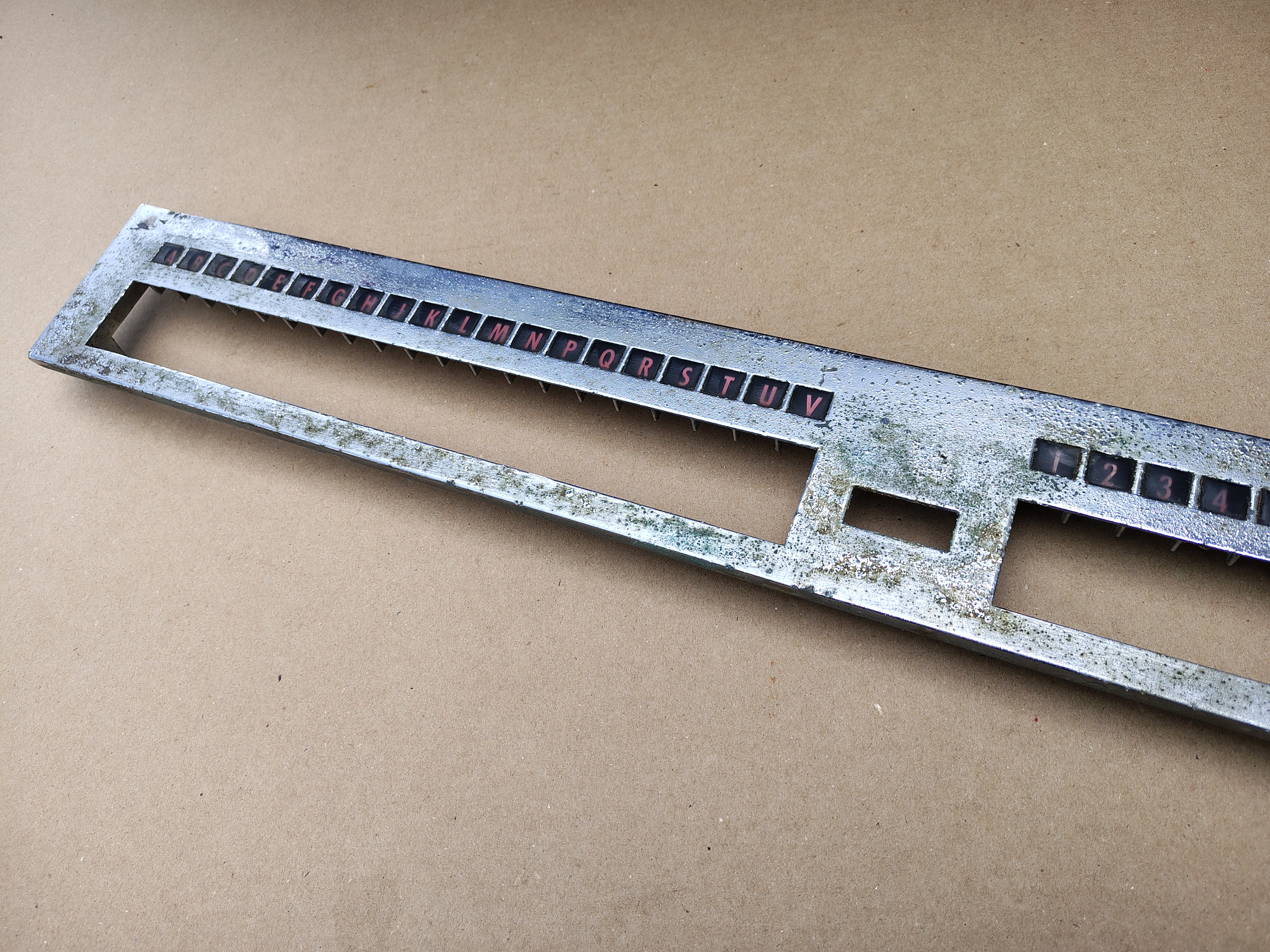 Push Button Panel/ Casting (Wurlitzer 3000)