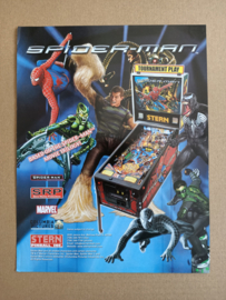 Flyer: Stern Spiderman (2007) Flipperkast