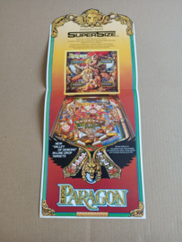 Flyer/Folder: Bally Paragon (1979) Flipperkast