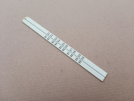 Number Strip "B1-B0" (Wurlitzer 3110)