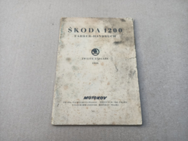 Instruction Book: Skoda 1200 (1955)