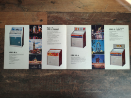Flyer/ Folder: Wurlitzer Lyric (1965) jukebox