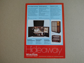Flyer: Wurlitzer Hidaway (1981)