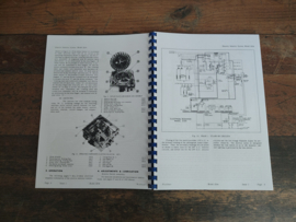 Service Manual: (Wurlitzer 2104) 1957 NEW !!! REPRO !!