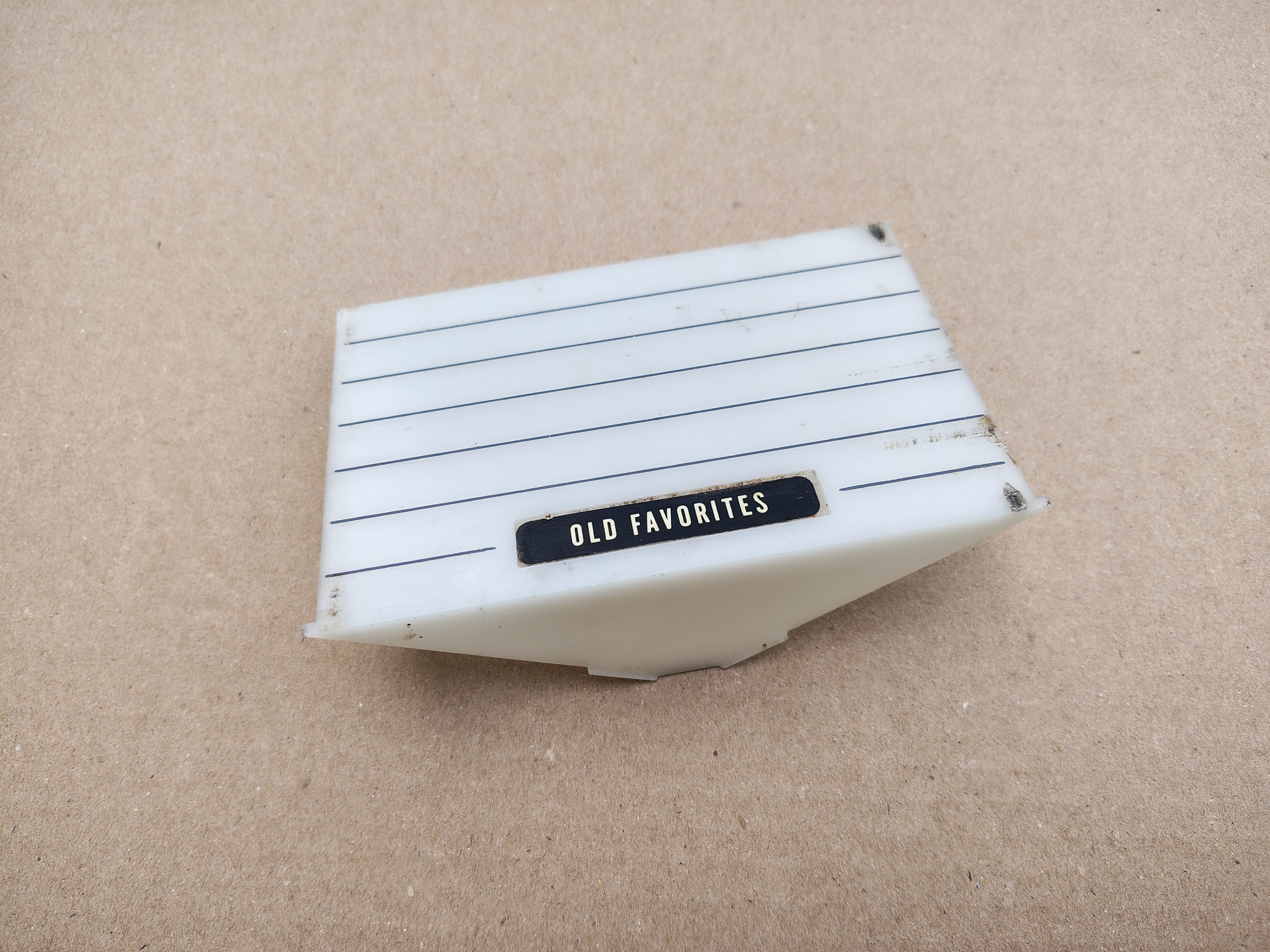 Cap / Program Holder (Wurlitzer Div)