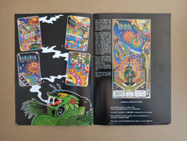 Flyer/ Folder: Zaccaria Star God (1980) Flipperkast