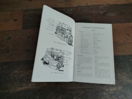 Instructie Boekje: DAF 1500 DL/ Vrachtwagen (1957) France