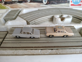 Racebaan 4000/ 2x Opel Diplomat/ Faller AMS/ Slotcar
