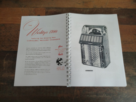 Service Manual: (Wurlitzer 1700) 1954/ NEW !!! REPRO !!!