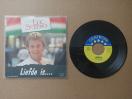 Single: Luc Steeno - Liefde is ... (1990)
