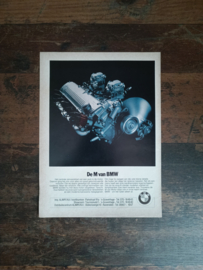 Reclame: BMW / De M Van BMW (1972) 29 x 21 cm