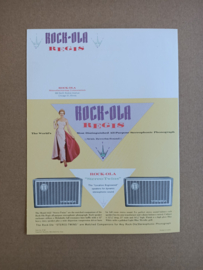 Flyer/ Folder: Rock-ola 1488 Regis (1961) jukebox