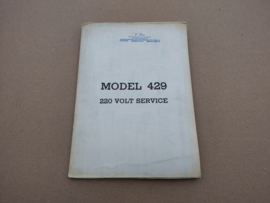 Schematic Diagram: Rock-ola 429 Starlet (1965) jukebox