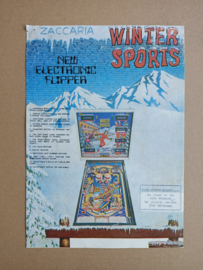 Flyer: Zaccari Wintersport (1977) Flipperkast