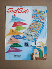 Flyer: Gottlieb Surf Side (1968) Flipperkast
