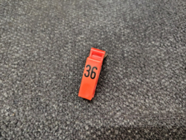 Push Button " 36 " (Rock-ola Tempo 1/ 1475)