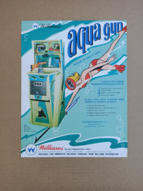 Flyer: Williams Agua Gun (1968) Schietkast