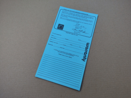 Warranty Certificate (Rowe-AMi/ R-Series)