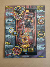 Flyer: Stern Black Knight (2019) Flipperkast