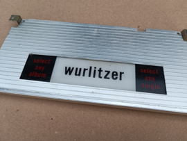 Plate Inside (Wurlitzer 5220) 1965/1972