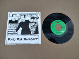 7" Single: UB40 - Food For Thought / Live (1982)