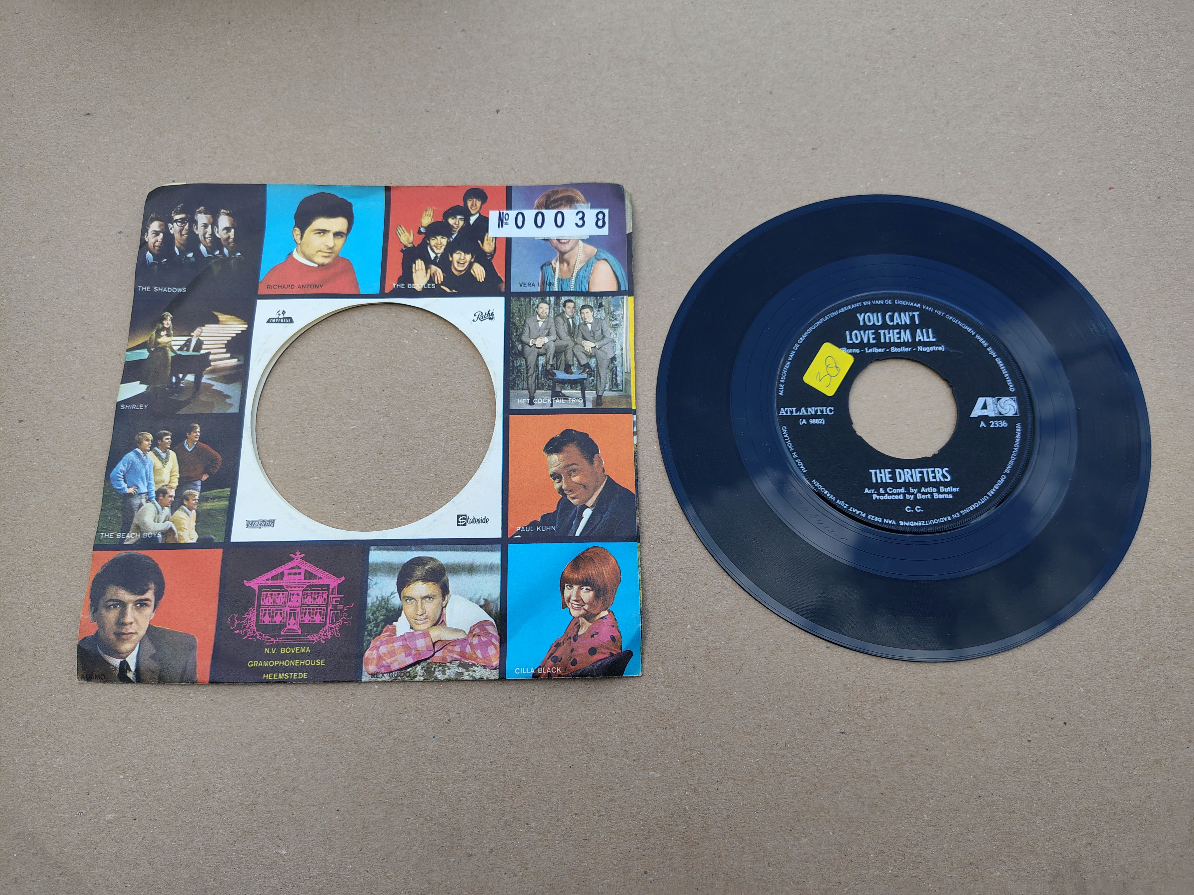 7" Single: The Drifters - You Can't Love Them All (1966)