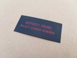Select Record Number/ Plastic  (Rock-ola Div)