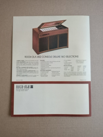 Flyer /Folder  (Rock-ola 452) 1973