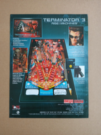 Flyer: Stern Terminator (2003) Flipperkast