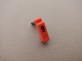 Push Button " 9 " (Rock-ola Tempo 1/ 1468)