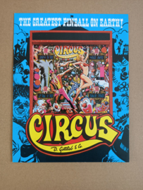 Flyer: Gottlieb Circus (1980) Flipperkast