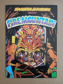 Folder: Zaccaria Fire Mountain (1980) Flipperkast