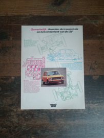 Reclame: Fiat 128 (1973) 29 x 21 cm