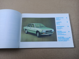 Instruction Book: Peugeot 505 (1982)