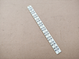 Program Holder Strip/ " K1 - M0 " (Wurlitzer 3100/3200)