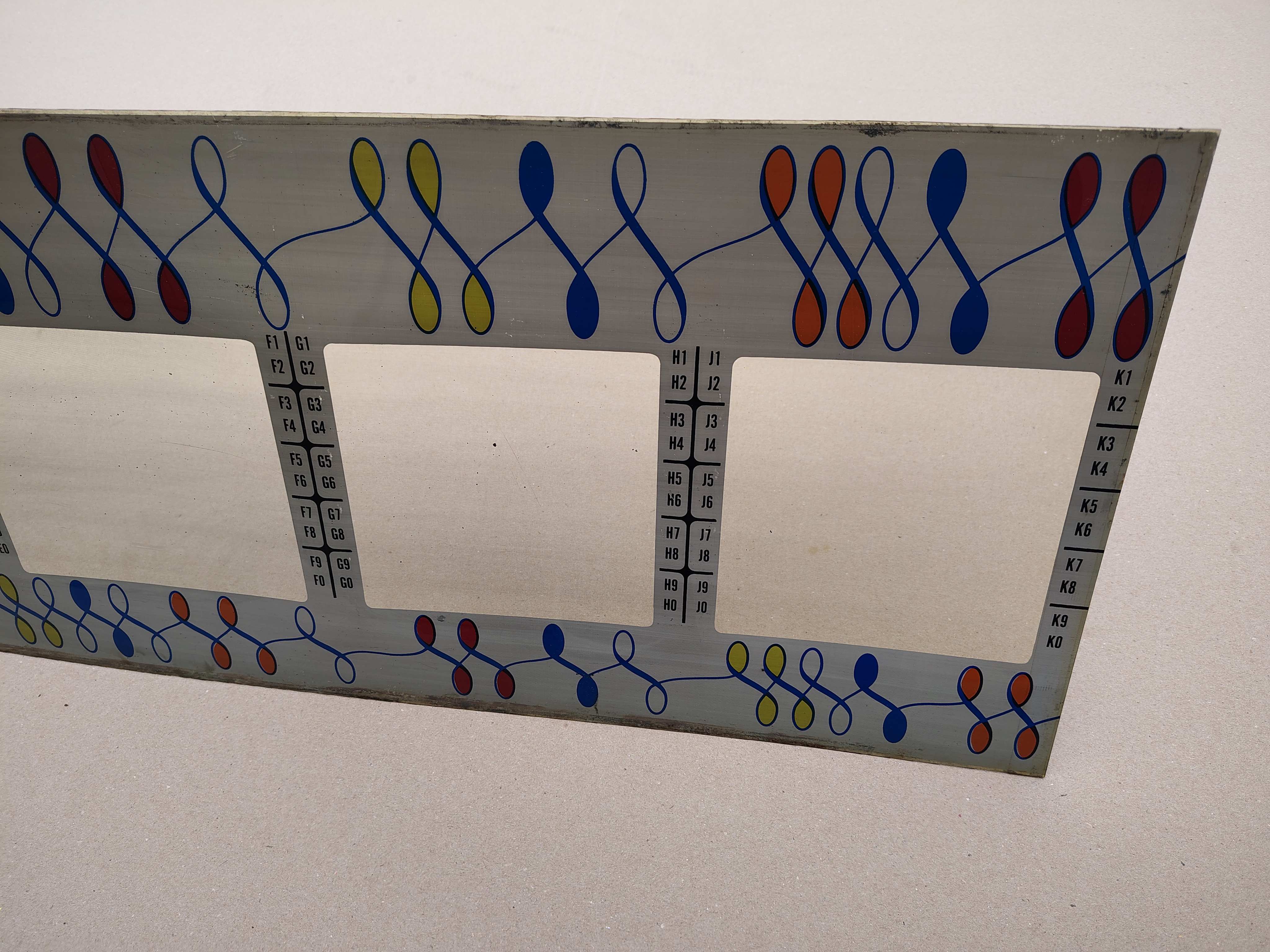 Program Holder/ Plastic (Wurlitzer 3710)