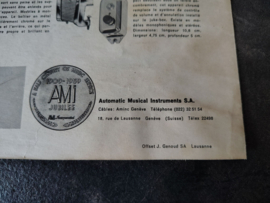 Flyer: Folder (AMi J200) 1959