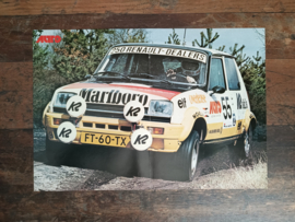Poster: Renault 5 / Rallye (1980) 29 x 42 cm