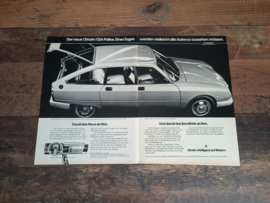 Reclame: Citroen GSA Pallas (1980) 29 x 42 cm / Germany