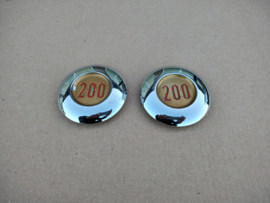 2x /Side /Emblem (200) Wurlitzer 2150