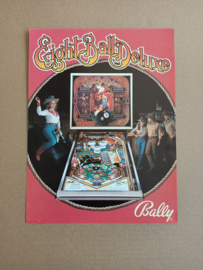 Flyer: Bally Eightball Deluxe (1981) Flipperkast