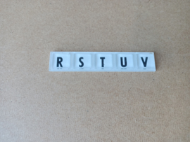 Letter Strip/ Key Switch Panel "R/V" (Wurlitzer 2700)
