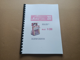 Service Manual Mechanism (Seeburg V200) New !!!