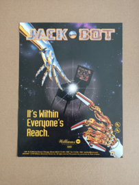 Flyer: Williams Jack-Bot (1995) Flipperkast
