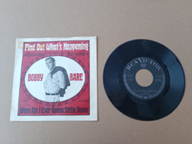 7" Single: Bobby Bare - Find Out What's Happening / usa