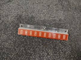 Insert And Letter L-V / Keyplate (Rock-Ola/  425/ Grand - Prix)