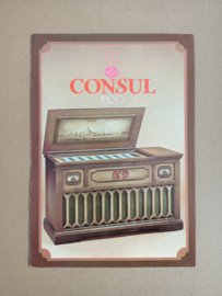 Flyer/ Folder: NSM Consul 160D (1976) jukebox