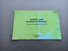 Schematic Manual (Williams) Flipperkast 1999